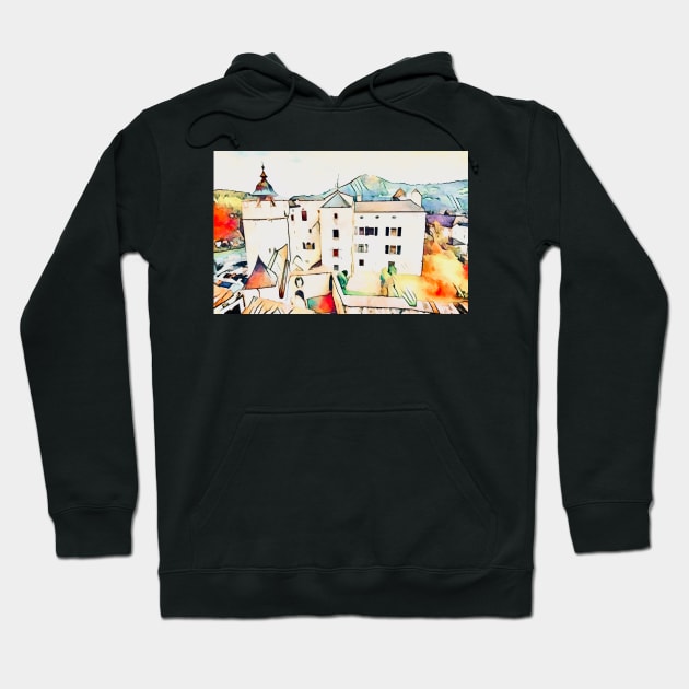 Hohensalzburg Fortress Hoodie by Zamart20